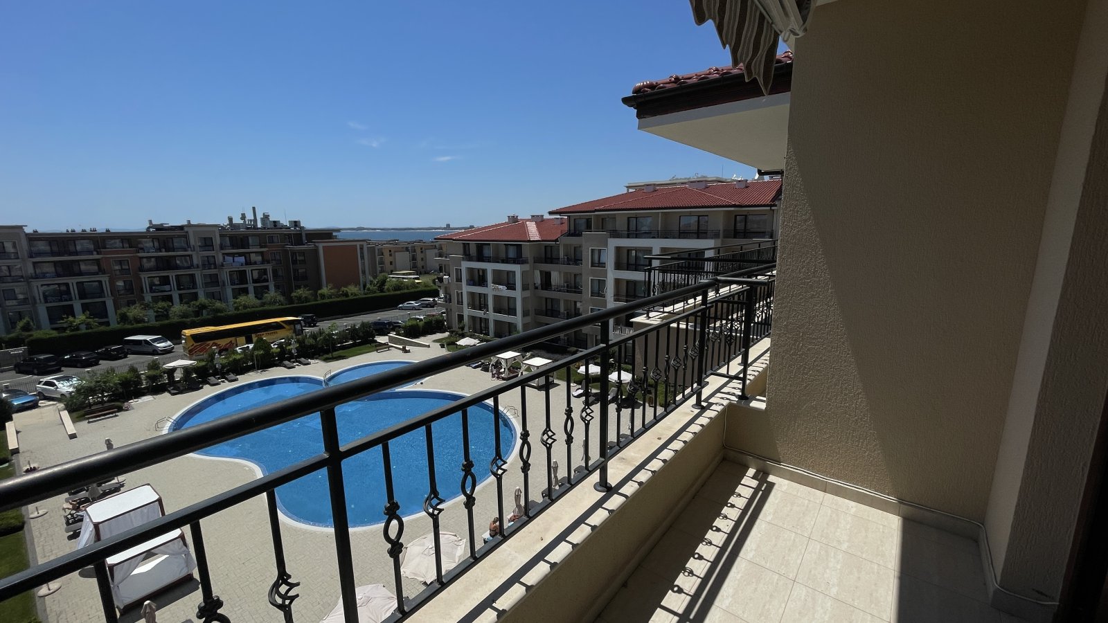 Spazioso appartamento con 2 camere da letto con vista mare e montagna – Sea Dreams, Sveti Vlas