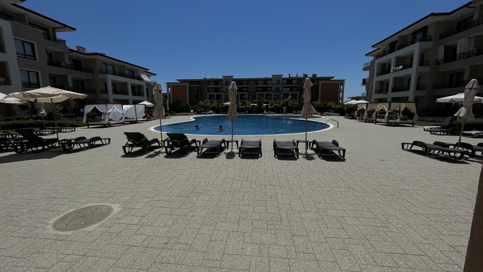 Spazioso appartamento con 2 camere da letto con vista mare e montagna – Sea Dreams, Sveti Vlas