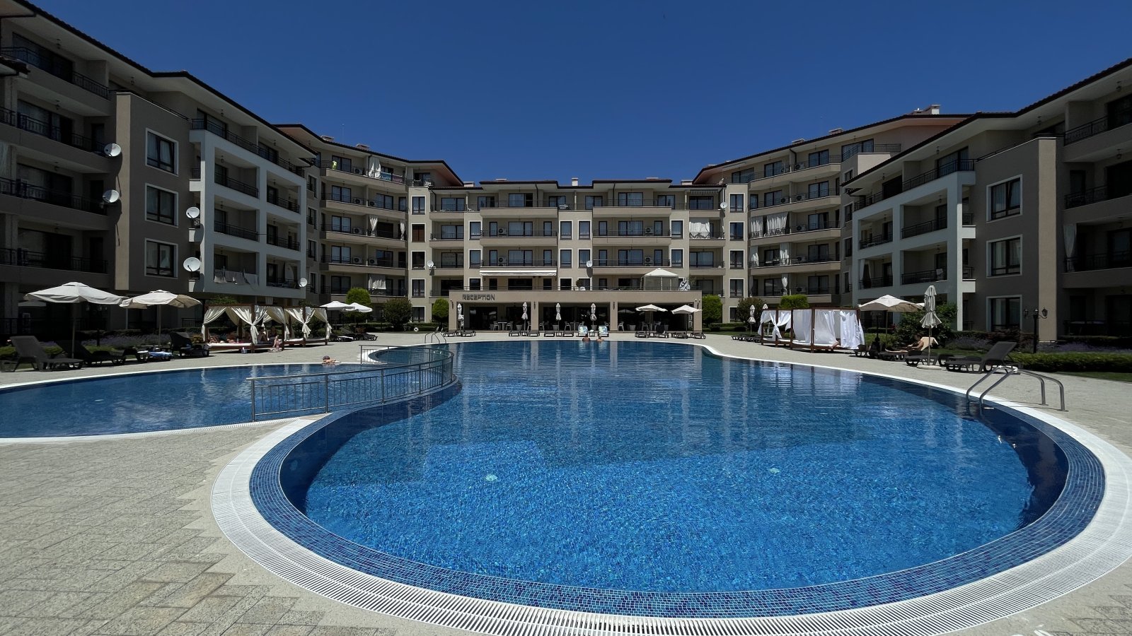 Spazioso appartamento con 2 camere da letto con vista mare e montagna – Sea Dreams, Sveti Vlas