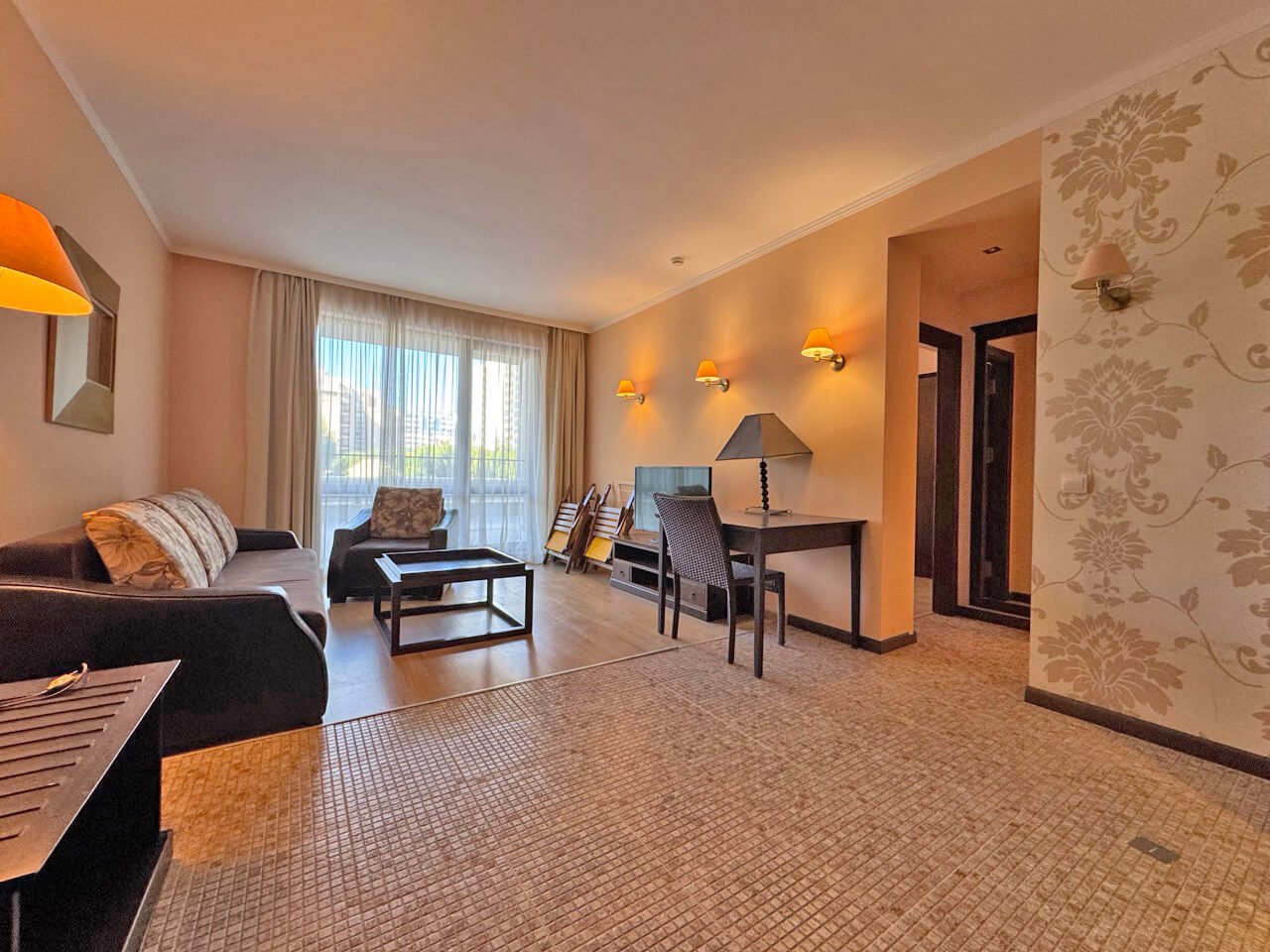 Appartamento con due camere nel complesso residenziale Barcelo, Sunny Beach.