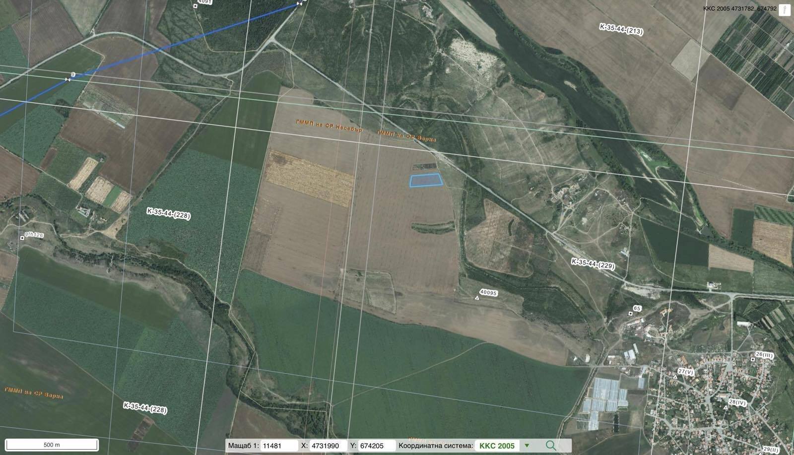 Investimento a lungo termine: terreno nel villaggio di Tankovo, vicino a Sunny Beach