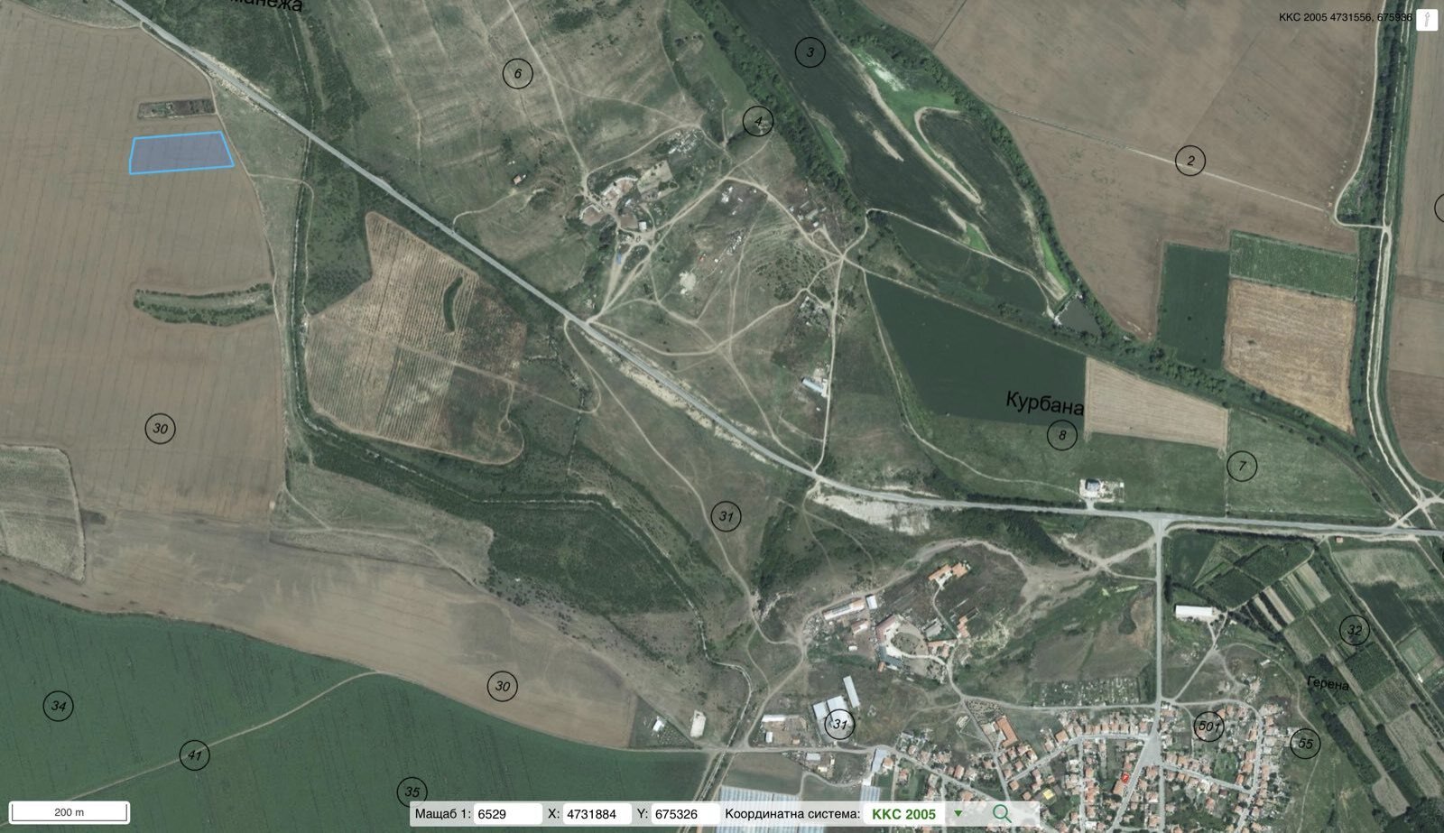 Investimento a lungo termine: terreno nel villaggio di Tankovo, vicino a Sunny Beach