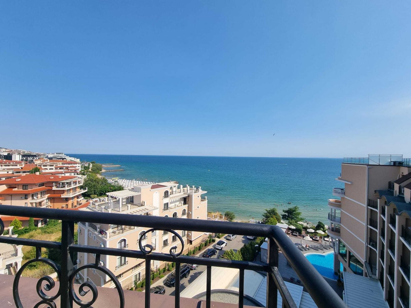 Appartamento con 2 camere da letto e vista mare nel Grand Hotel Sveti Vlas, Bulgaria