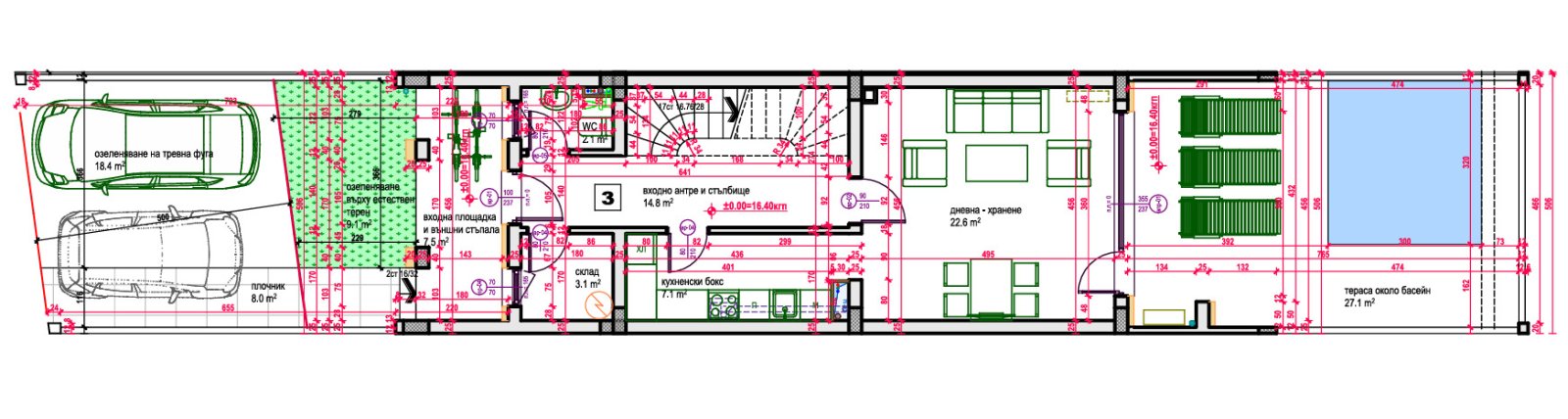 Esclusiva casa su tre piani in prima linea sul mare nel quartiere di Kraimorie, Burgas
