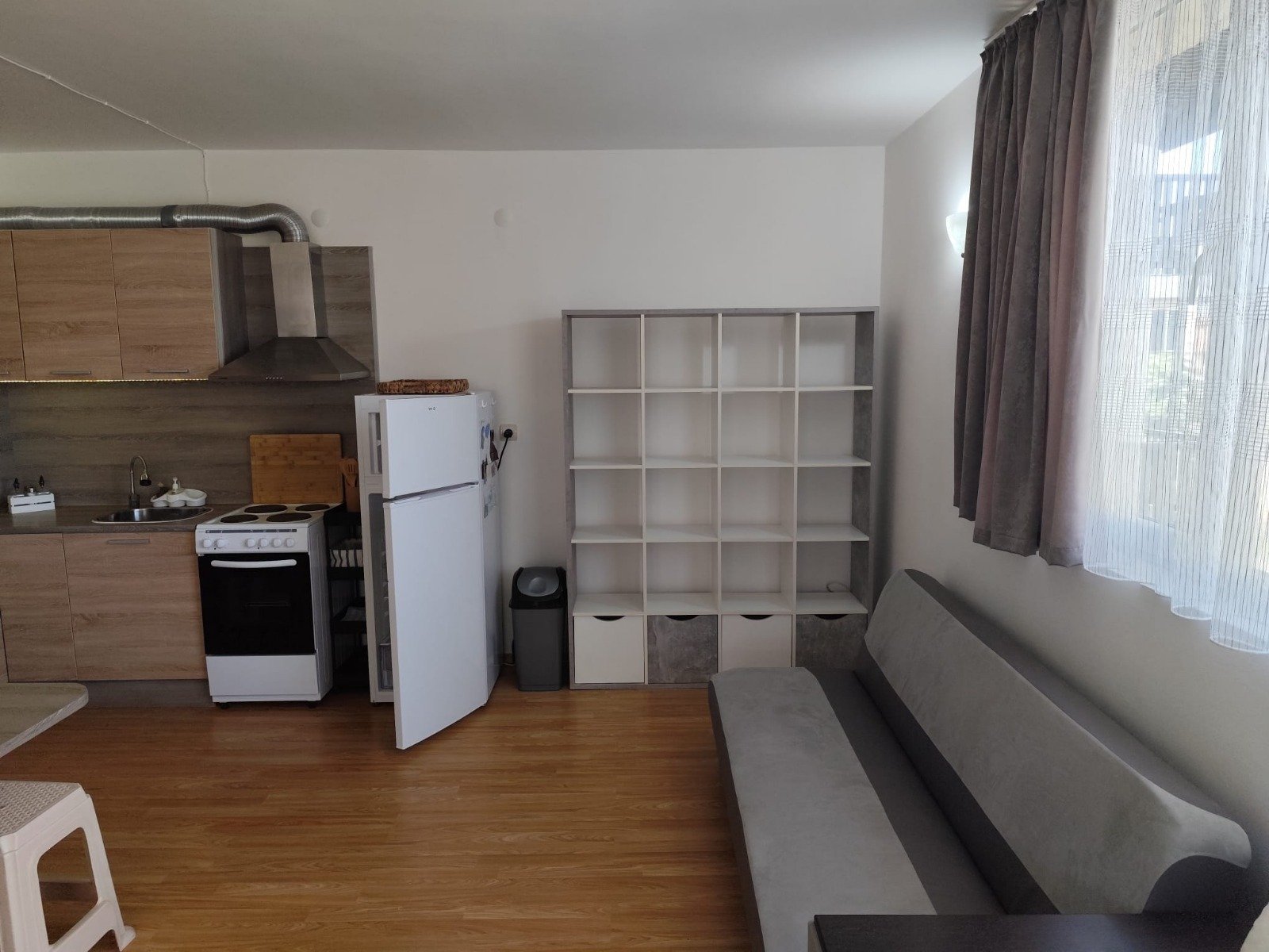 Appartamento con 2 camere e leggera vista mare ad Aheloy, Bulgaria