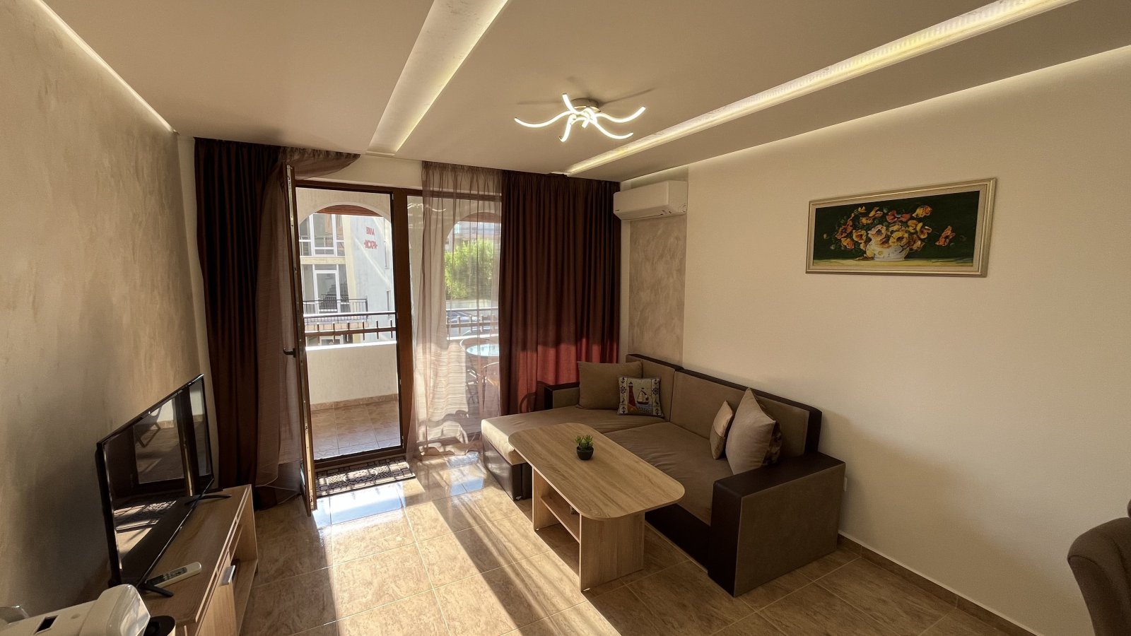 Appartamento con 2 camere, con parcheggio, Olimp Sveti Vlas, Bulgaria