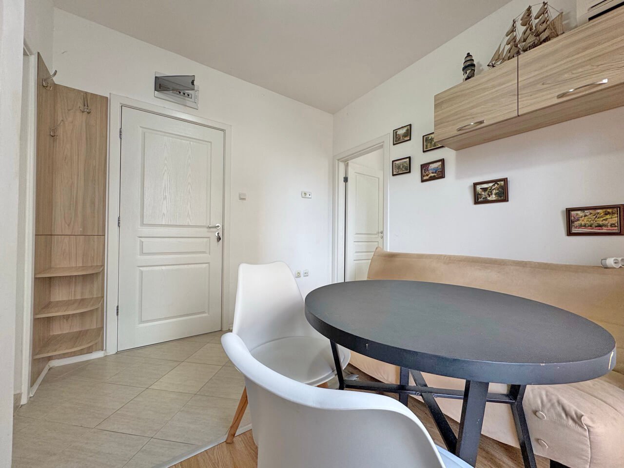 Appartamento con due locali nel complesso Romance Marine a Sunny Beach.