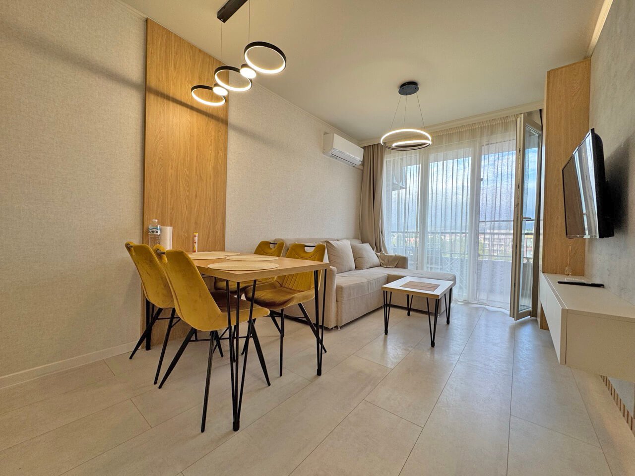 Sunny Beach: Appartamento con due camere nel complesso Domenico sul lungomare di Sonnenstrand 