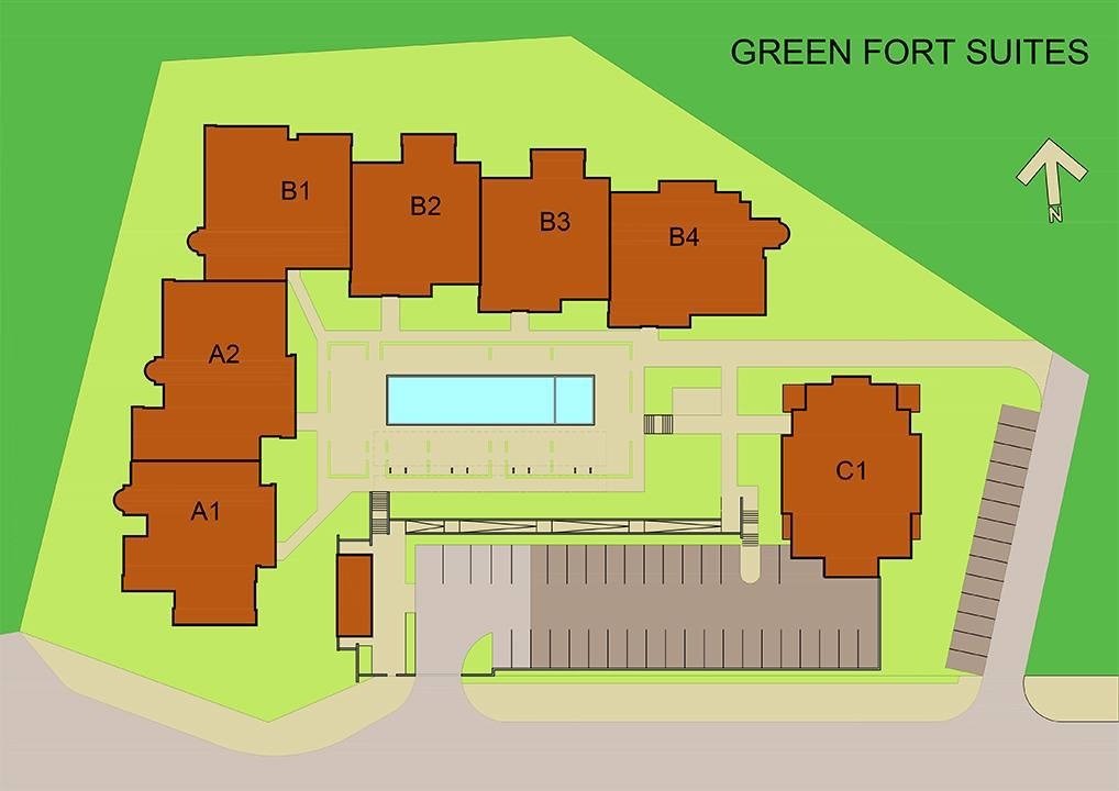 Appartamento nel complesso Fort Knox Green