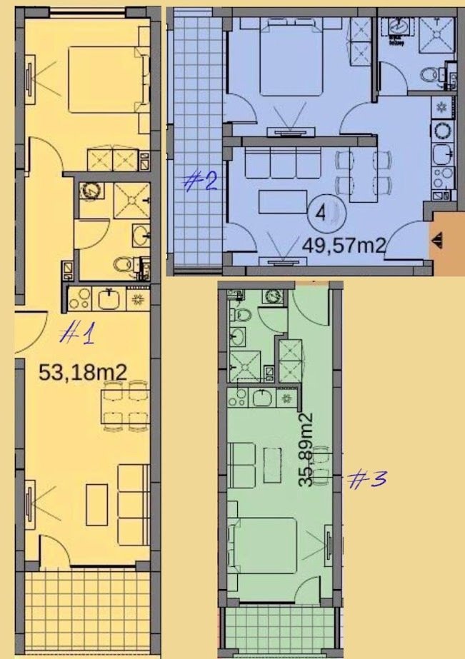 Appartamento nel complesso Fort Knox Green