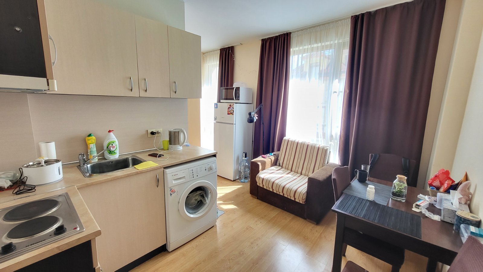 Appartamento con 2 camere nel complesso Season 3, Sonnenstrand, Bulgaria