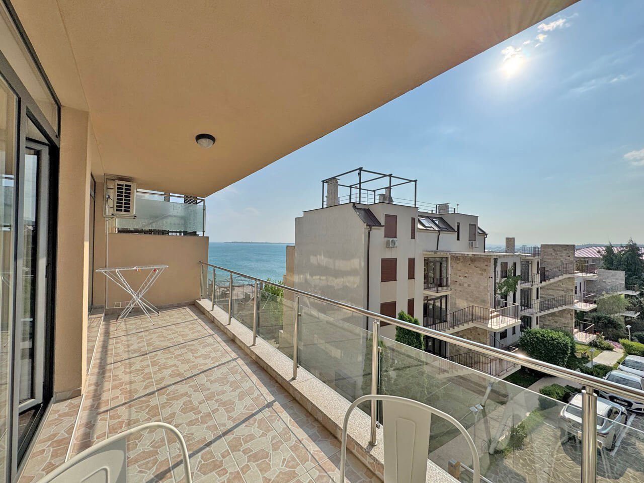 Appartamento con due camere da letto con vista mare nel complesso „Dolce Vita“ a Sveti Vlas