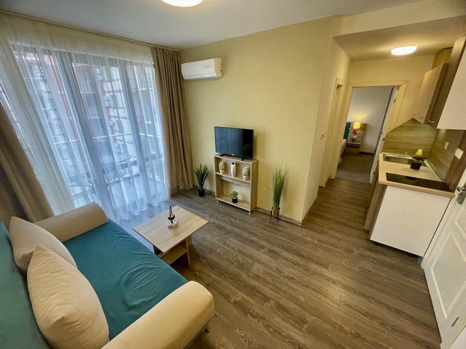 Appartamento di 2 stanze nel complesso Tarsis Nova, Sunny Beach, Bulgaria