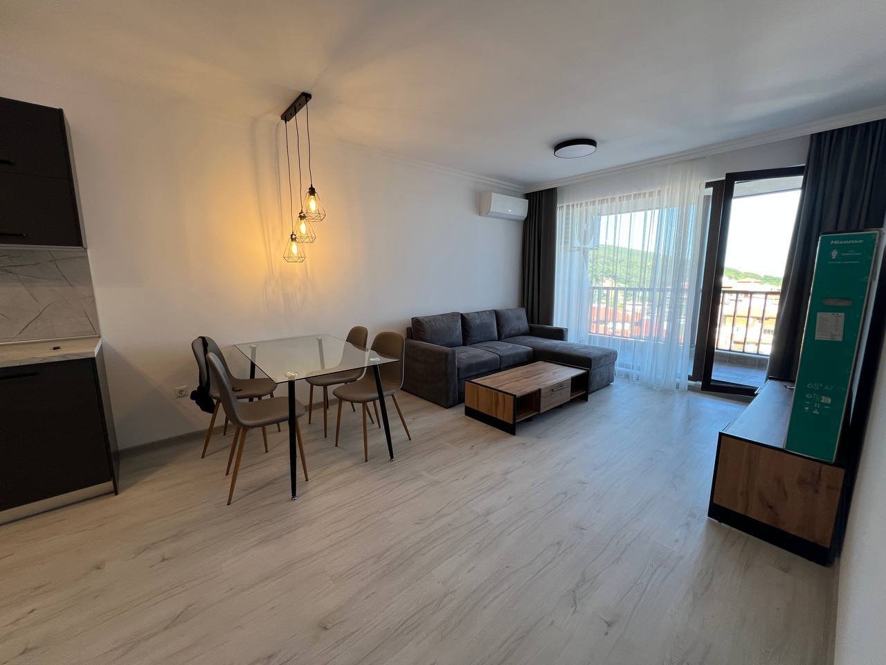 Appartamento con due camere da letto con vista mare nel complesso Etara 4 a Sveti Vlas