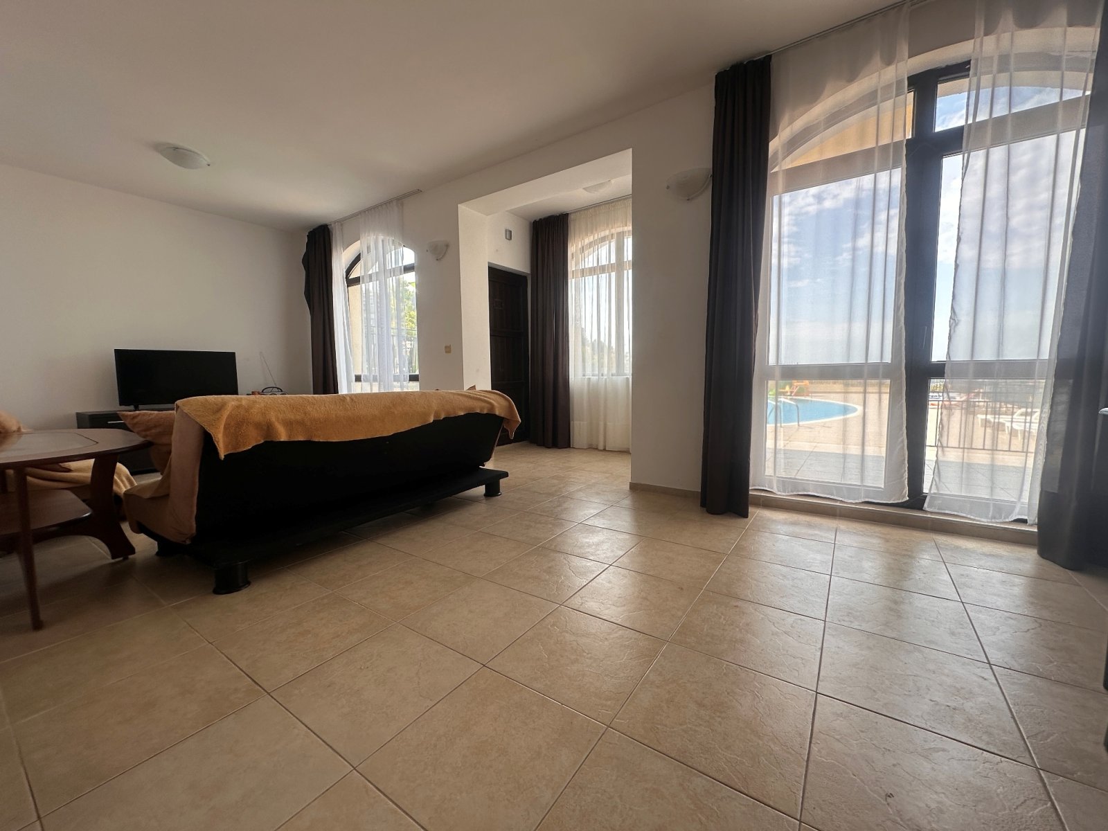 Appartamento di 3 locali con vista su Nessebar e piscina, Kosharitsa, Bulgaria