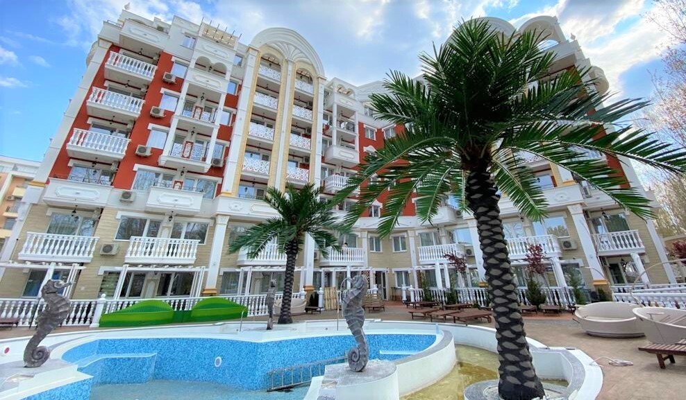 Appartamento con tre stanze nel complesso Sweet Home 6 a Sunny Beach