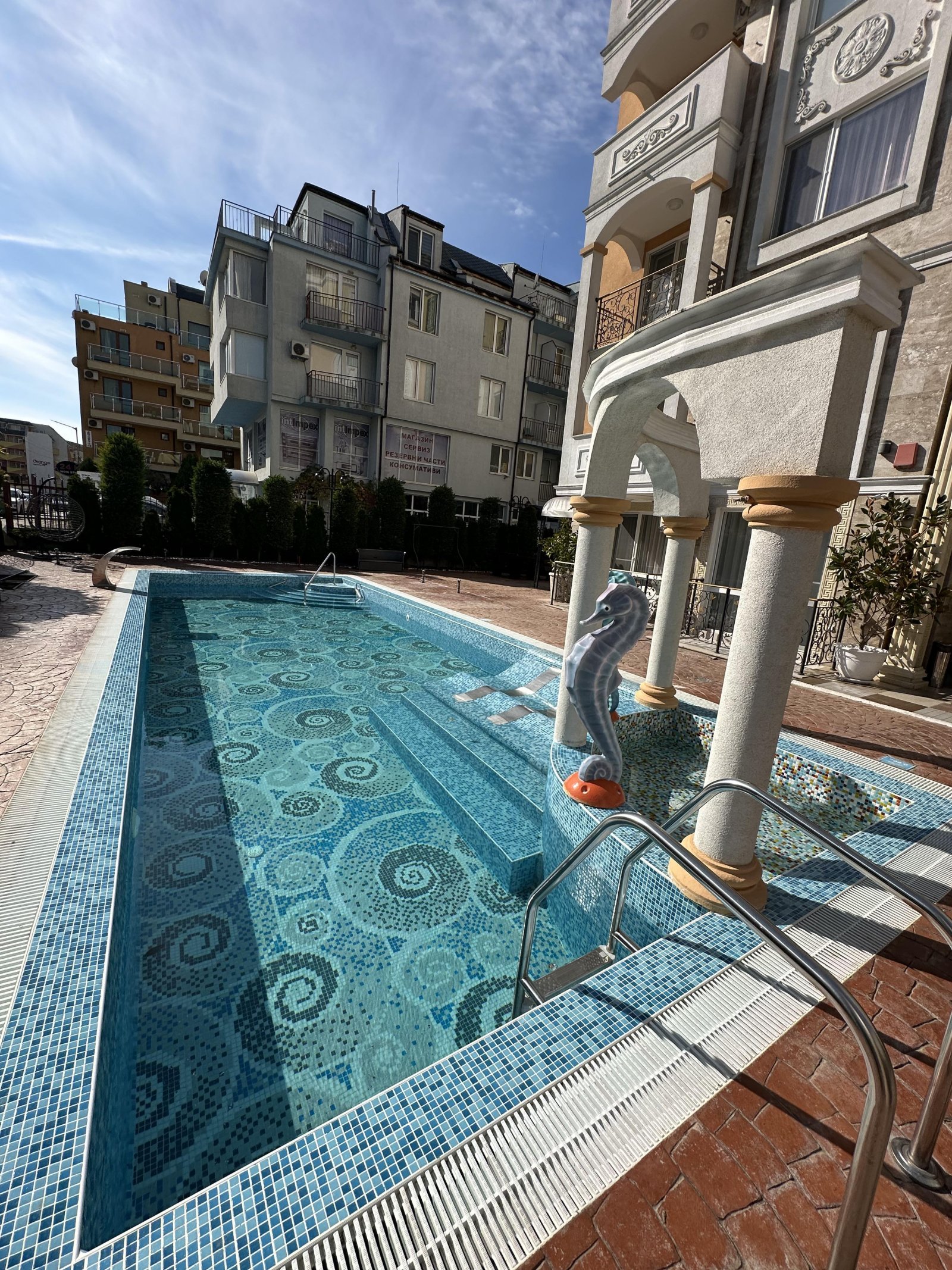 Appartamento con due camere nel complesso Sweet Home 5 a Sunny Beach