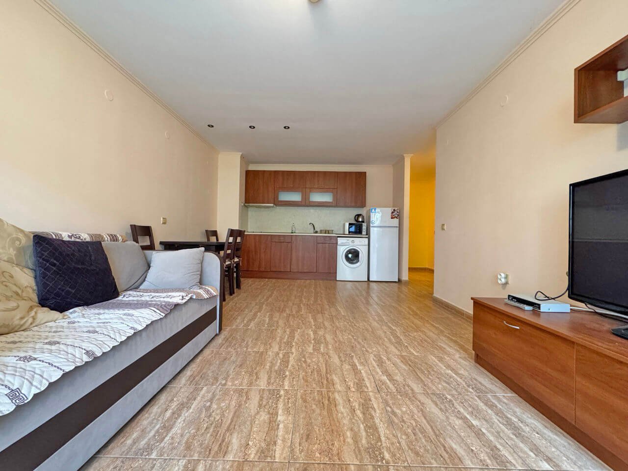 Appartamento con due stanze nel complesso Etara con vista sul giardino a Sveti Vlas, Bulgaria