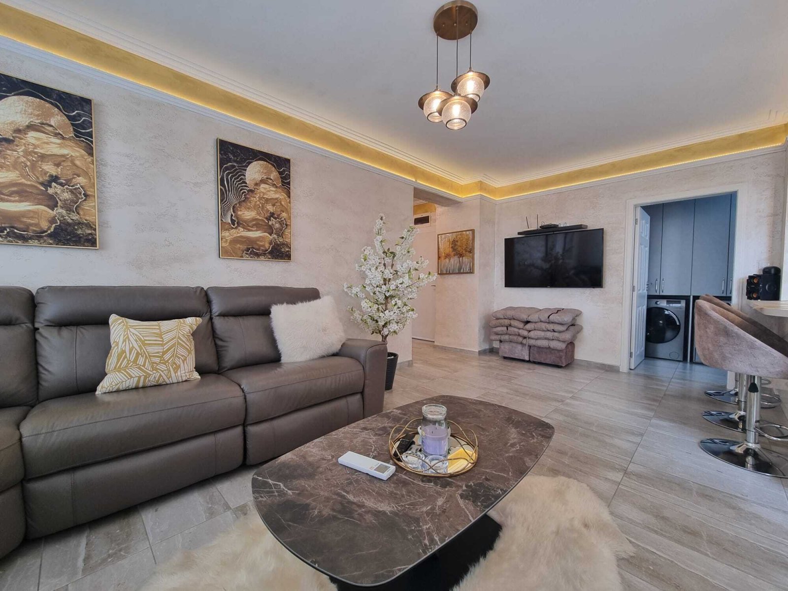 Grande appartamento di 3 locali arredato in modo lussuoso a Sea Dreams Sunny Beach Bulgaria