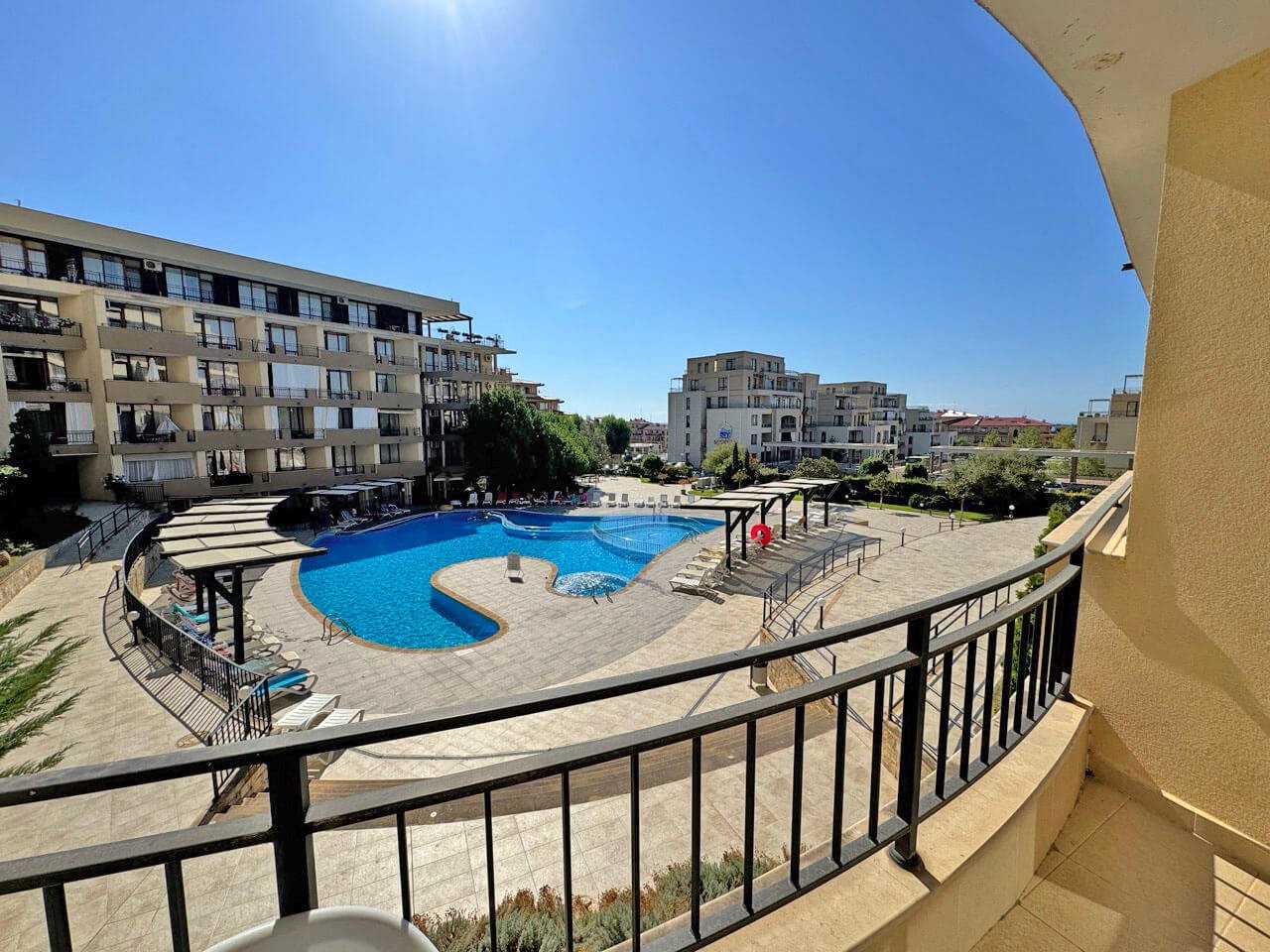 Sveti Vlas: Appartamento con due camere nel complesso Luxor a Sveti Vlas, Bulgaria 