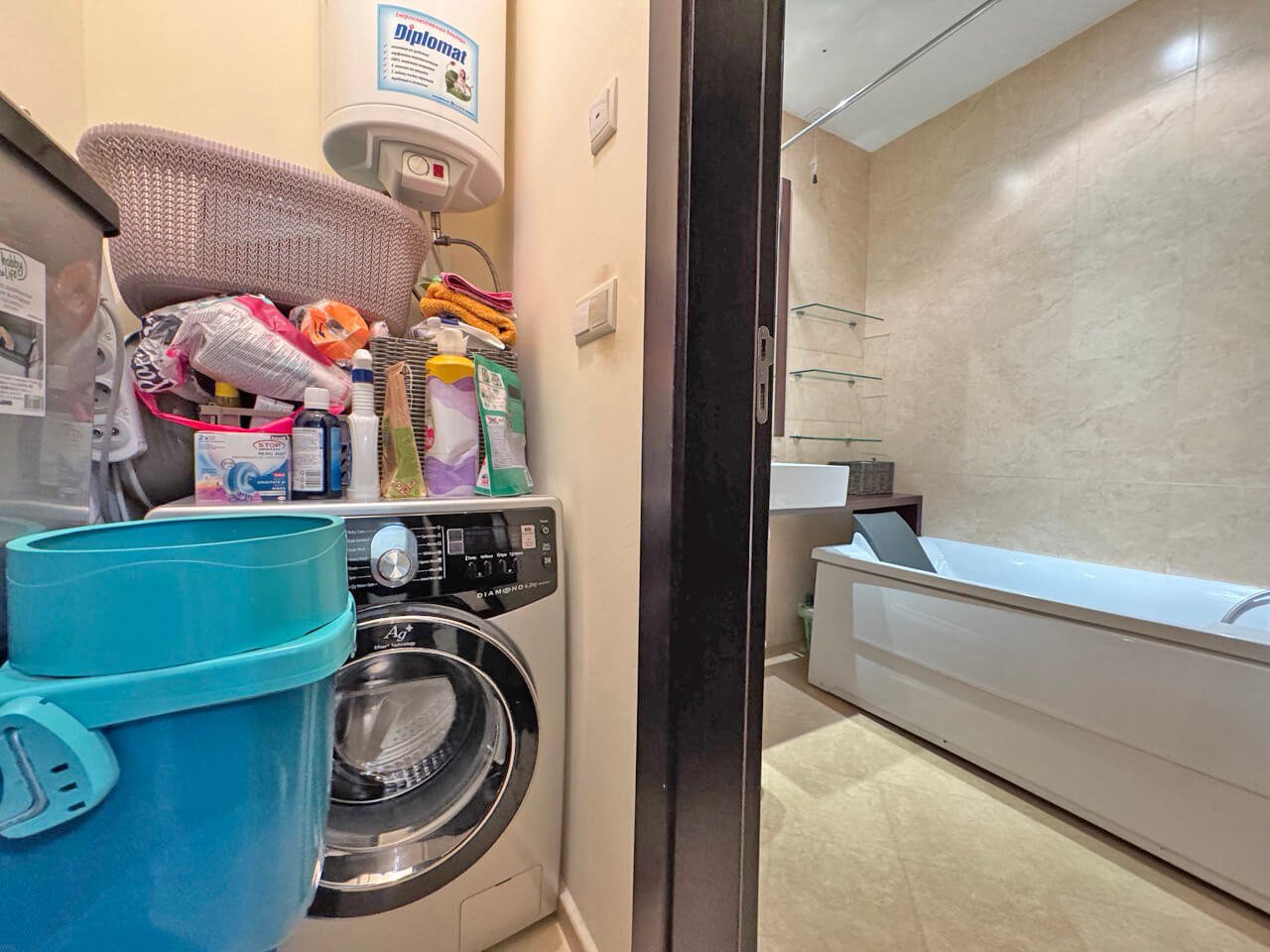 Appartamento con due camere nel complesso Garden of Eden con vista sul giardino a Sveti Vlas, Bulgaria