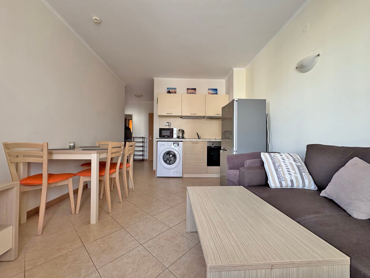 Appartamento con due camere nel complesso Royal Sun a Sunny Beach, Bulgaria