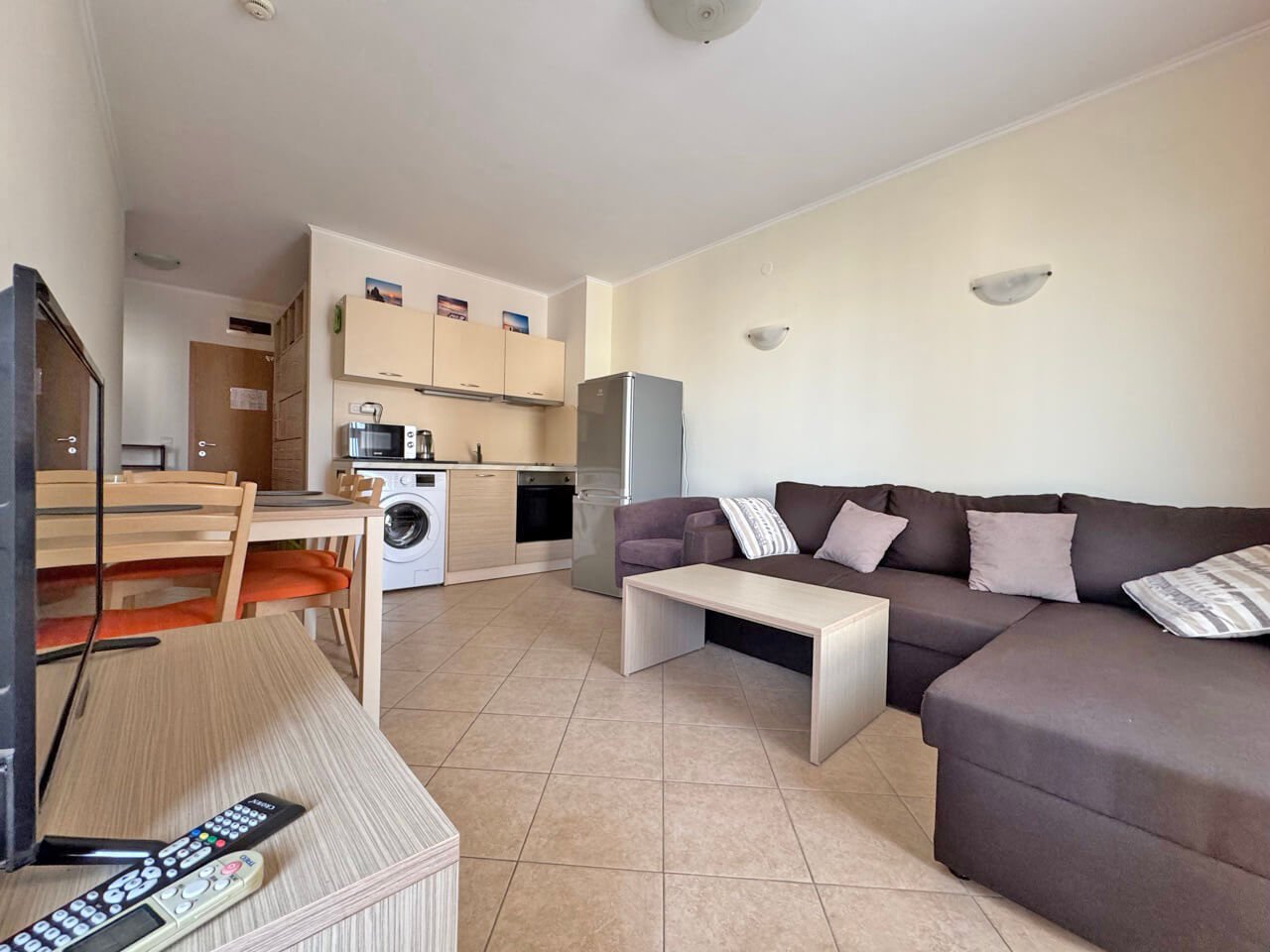 Appartamento con due camere nel complesso Royal Sun a Sunny Beach, Bulgaria