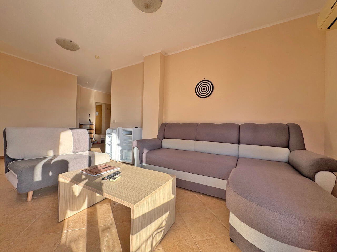 Appartamento con tre camere nella residenza Royal Sun, Sonnenstrand, Bulgaria.
