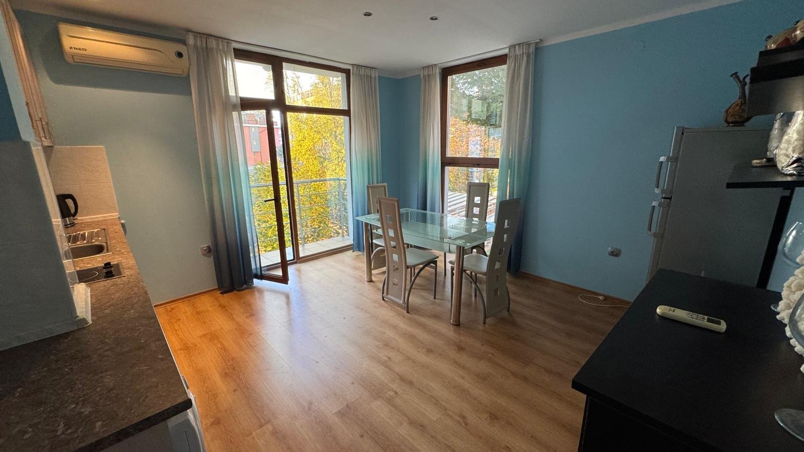 Appartamento con 3 camere nel complesso Noz Izgrev, Sveti Vlas, Bulgaria