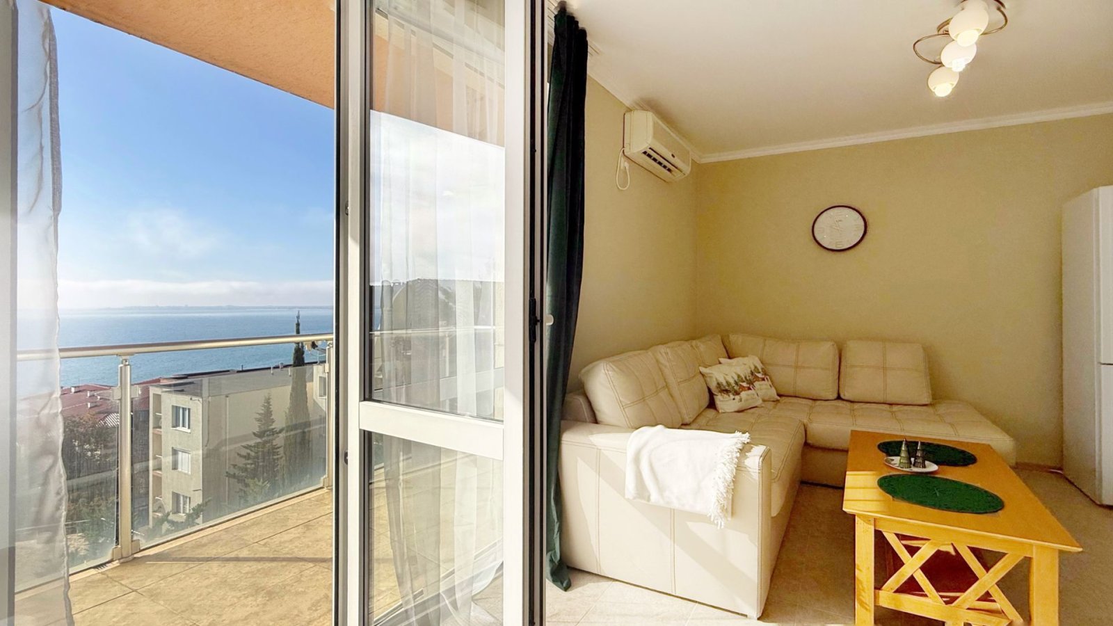 Appartamento con 3 camere da letto e vista mare, Vista Residence Sveti Vlas, Bulgaria