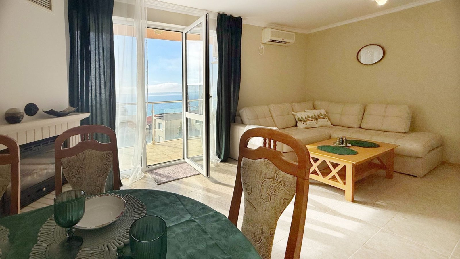 Appartamento con 3 camere da letto e vista mare, Vista Residence Sveti Vlas, Bulgaria