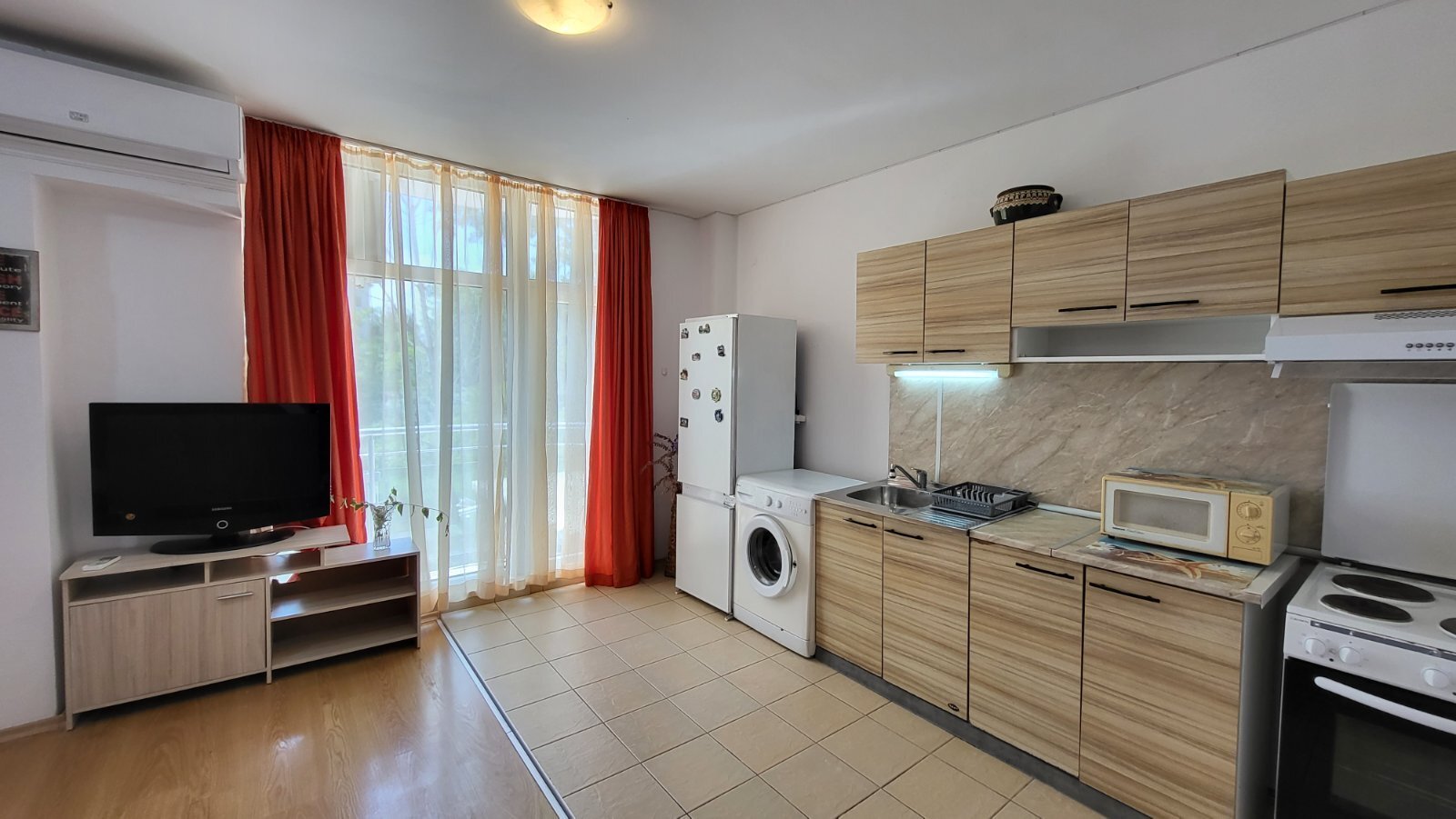 Appartamento con 3 camere nel complesso Global Villa Sonnenstrand in Bulgaria