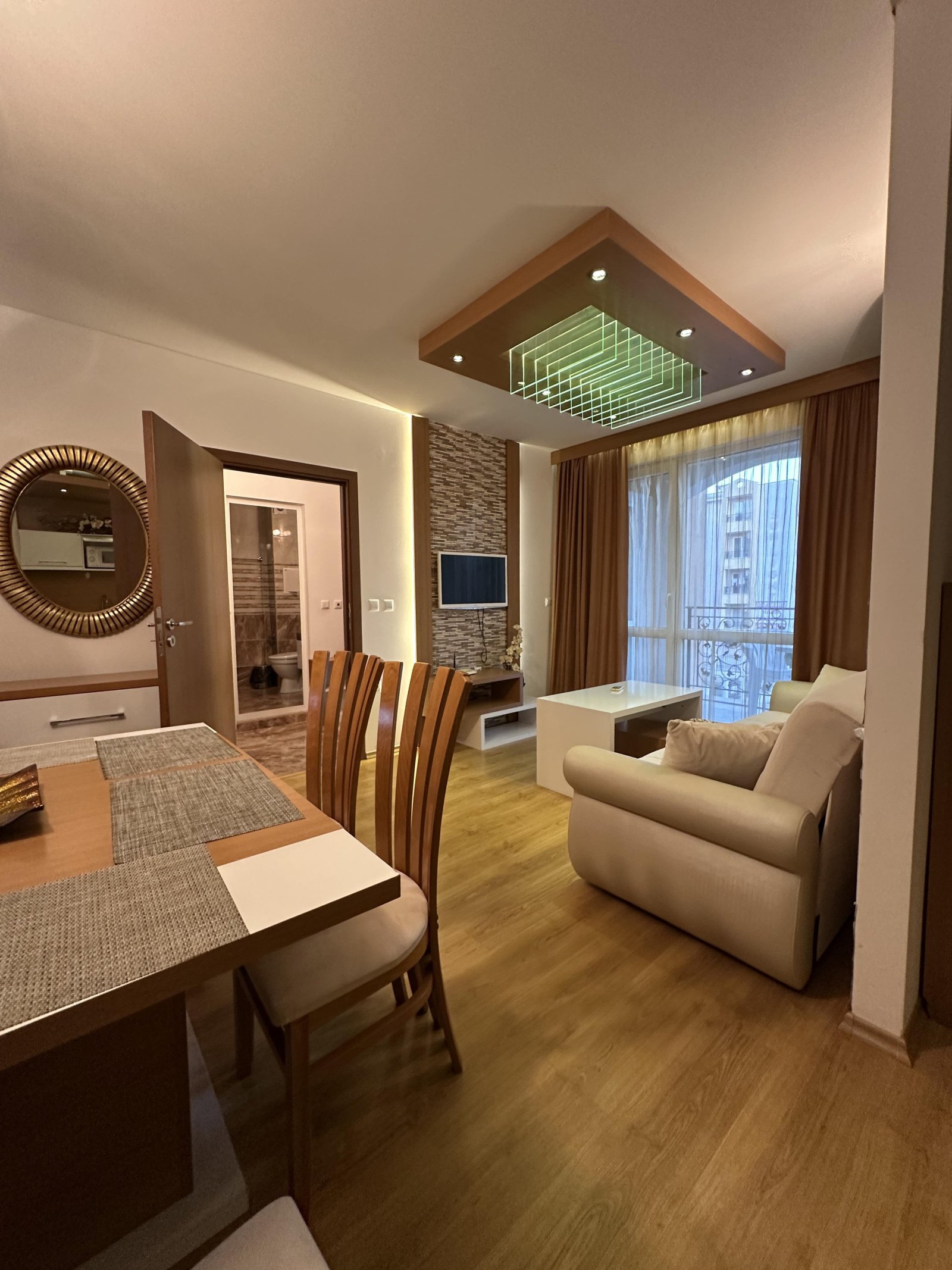 Appartamento con due camere nel complesso Sweet Home 2 a Sunny Beach, Bulgaria