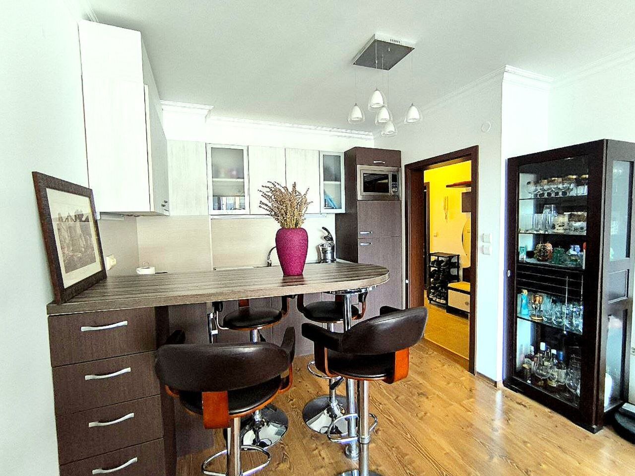 Appartamento di 3 camere con vista mare nella residenza Amphora, Sveti Vlas, Bulgaria