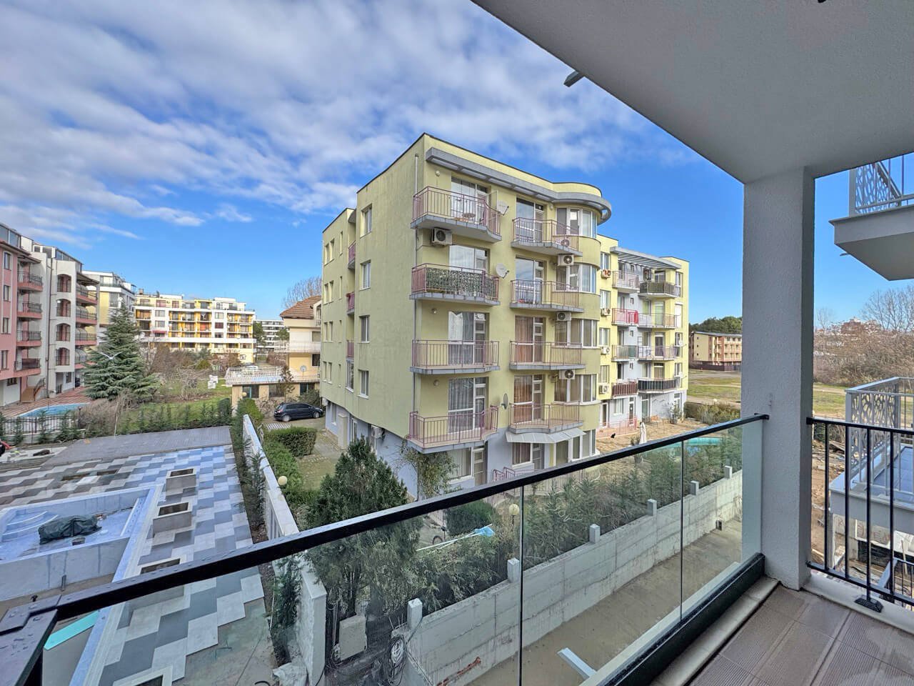 Appartamento con due camere nel complesso Sweet Homes 8, Sunny Beach, Bulgaria