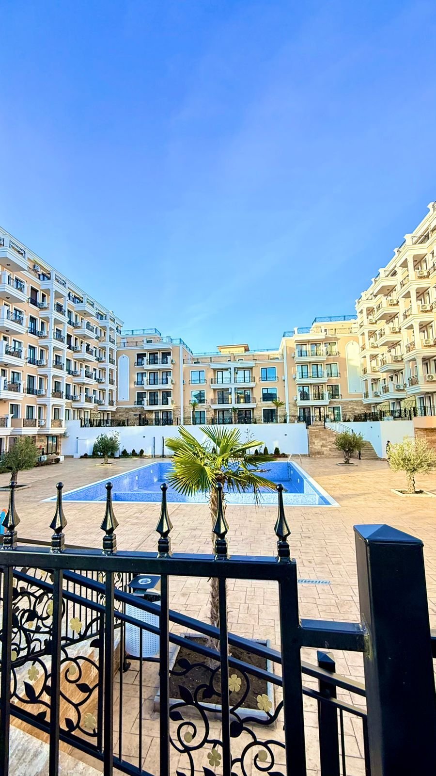 Sveti Vlas: Appartamento con due camere da letto con vista sulla piscina nel complesso Imperium 1, Sveti Vlas, Bulgaria 