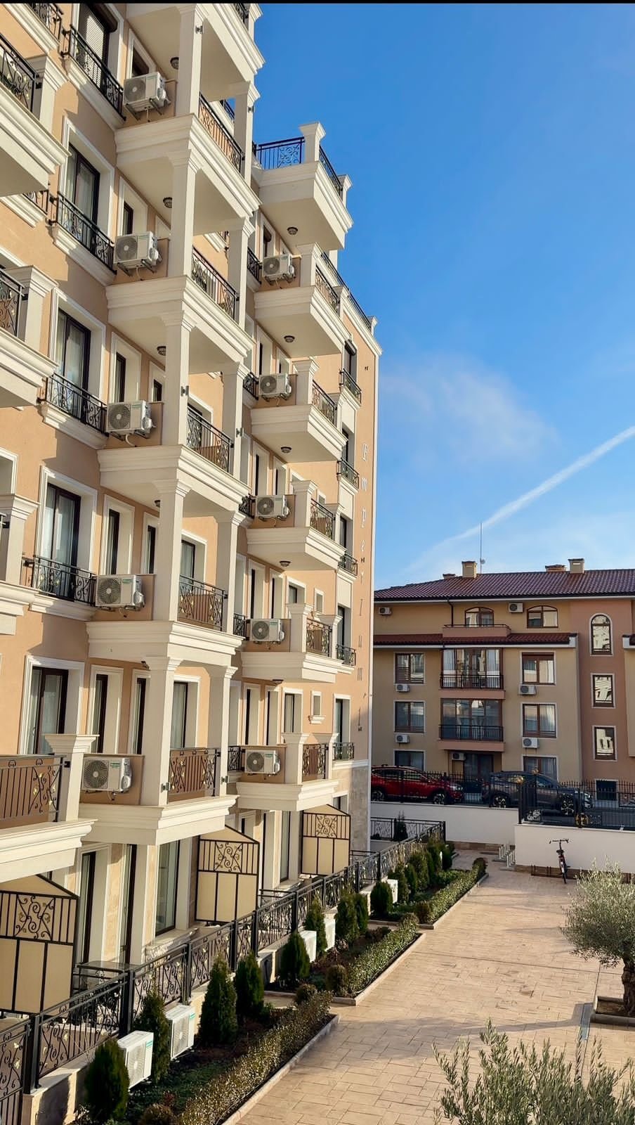 Appartamento con due camere da letto con vista sulla piscina nel complesso Imperium 1, Sveti Vlas, Bulgaria