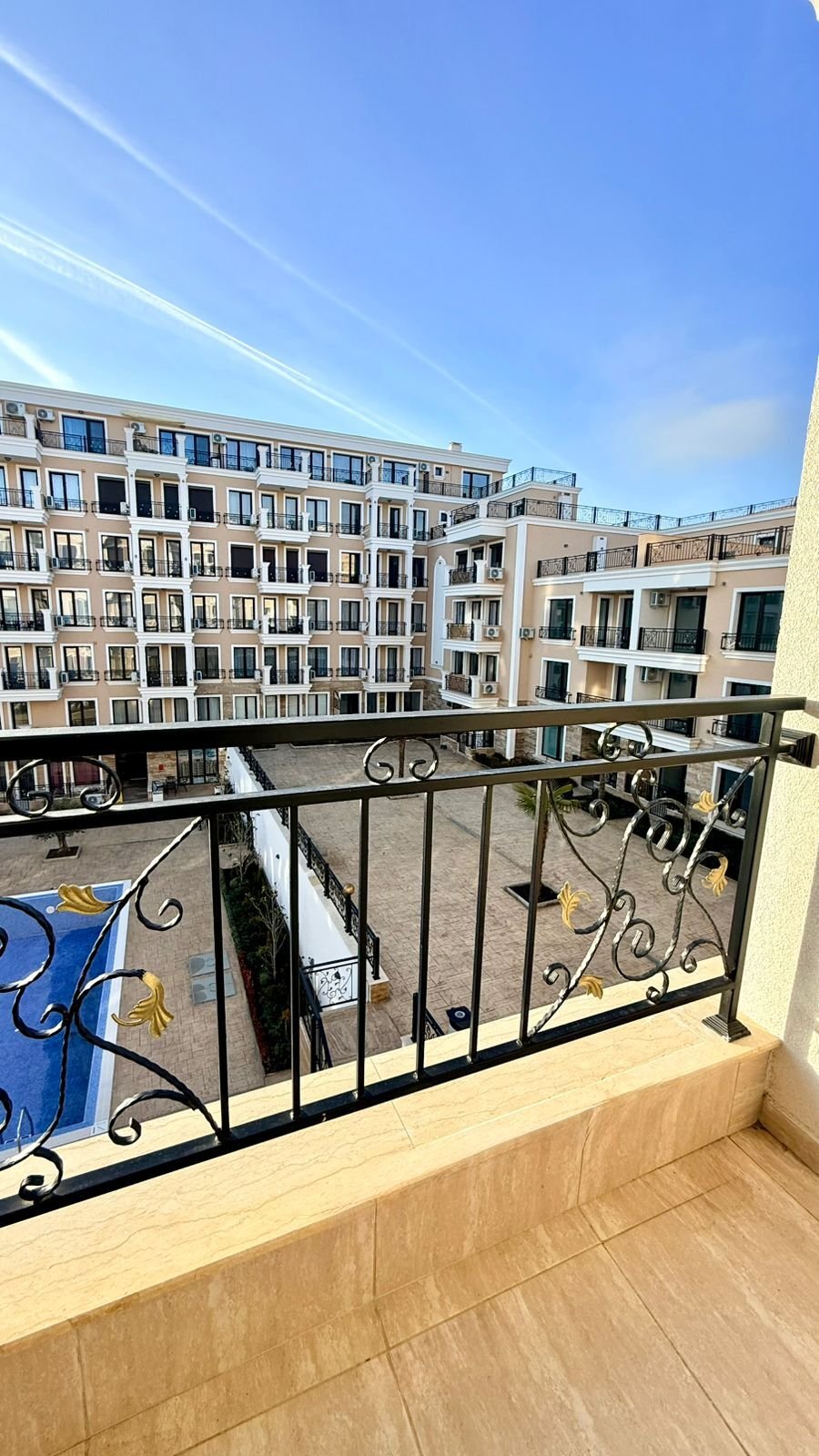 Appartamento con due camere da letto con vista sulla piscina nel complesso Imperium 1, Sveti Vlas, Bulgaria