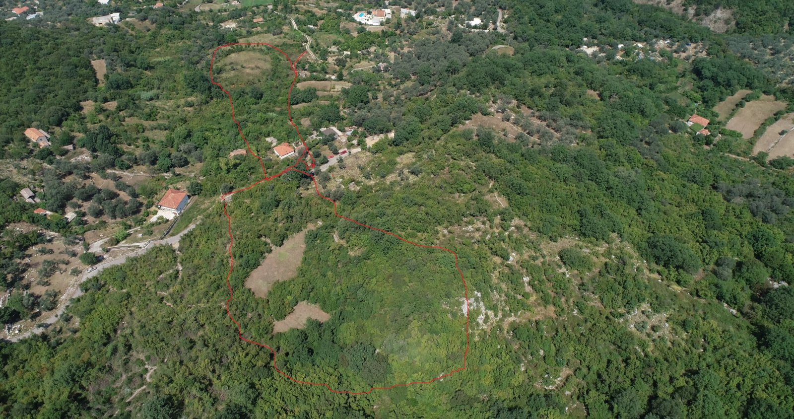 Ein großes Baugrundstück in unmittelbarer Nähe von Bar, Montenegro