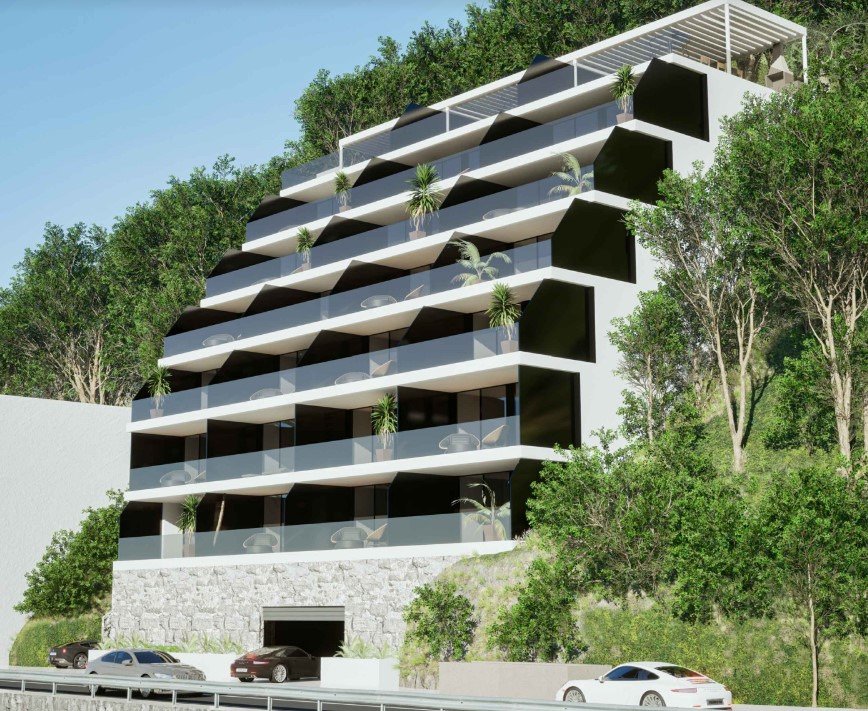 Neues, modernes Apartment mit Meerblick in Krilo Jesenice, in der Nähe von Split