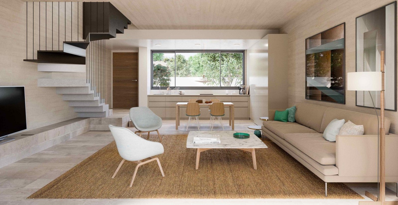 Weltberühmtes Resort mit 3 Zimmern und zwei Badezimmern am Golfplatz in Zypern