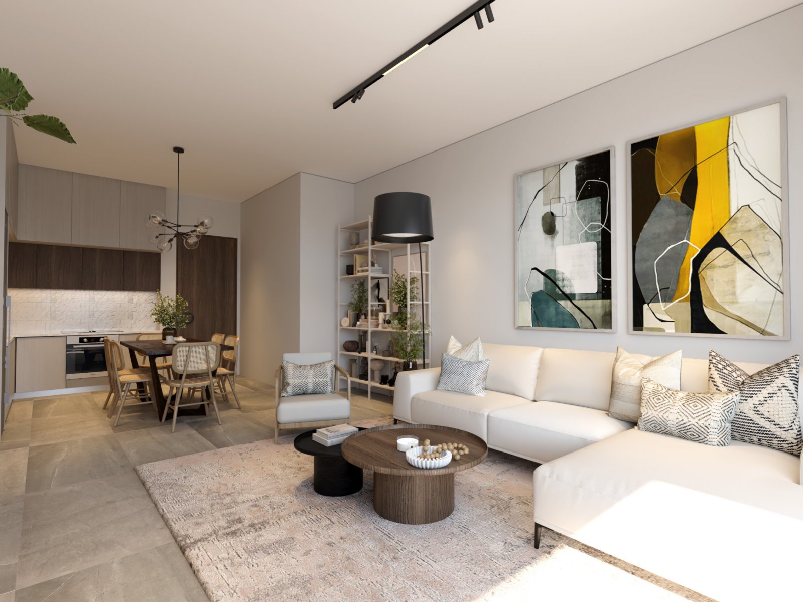 Großes Penthouse mit drei Schlafzimmern und großem Dachgarten in Larnaka zu einem guten Preis