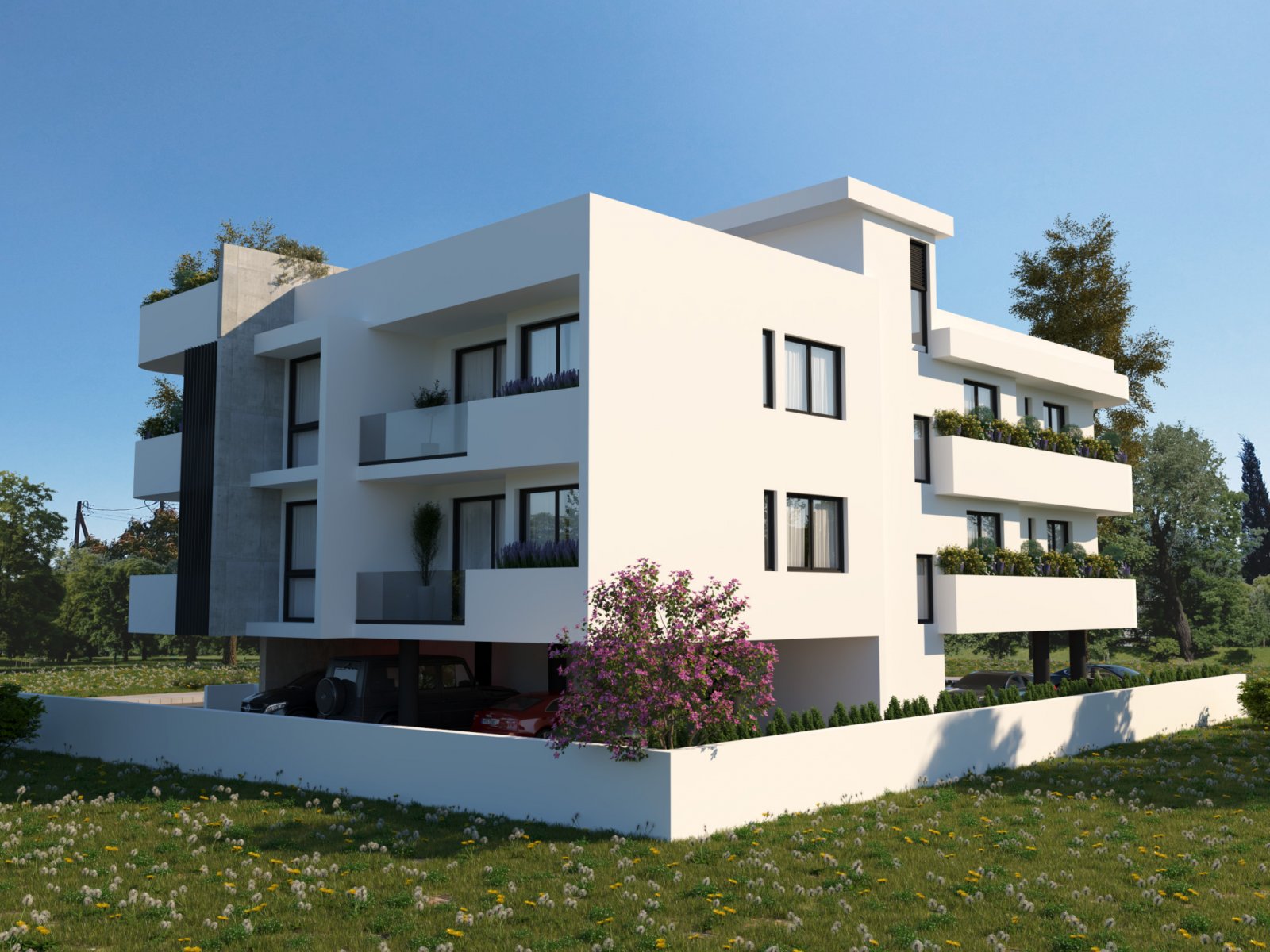 Großes Penthouse mit drei Schlafzimmern und großem Dachgarten in Larnaka zu einem guten Preis