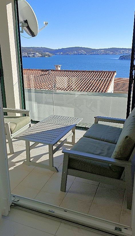 Geräumige Wohnung mit Meerblick und Ruhe, Rogoznica