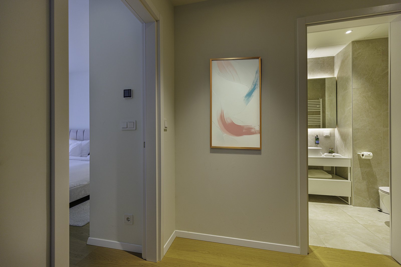 Exklusive Ferienwohnung mit Blick auf die Adria in einem erstklassigen Ferienort in Umag Savudrija, das Meer in unmittelbarer Nähe