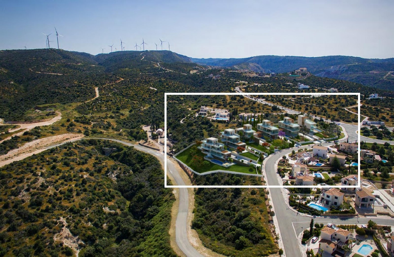 Wunderschöne Villa (4+1 Schlafzimmer) mit großem Grundstück, Dachgarten und Swimmingpool am Golfplatz in Zypern.