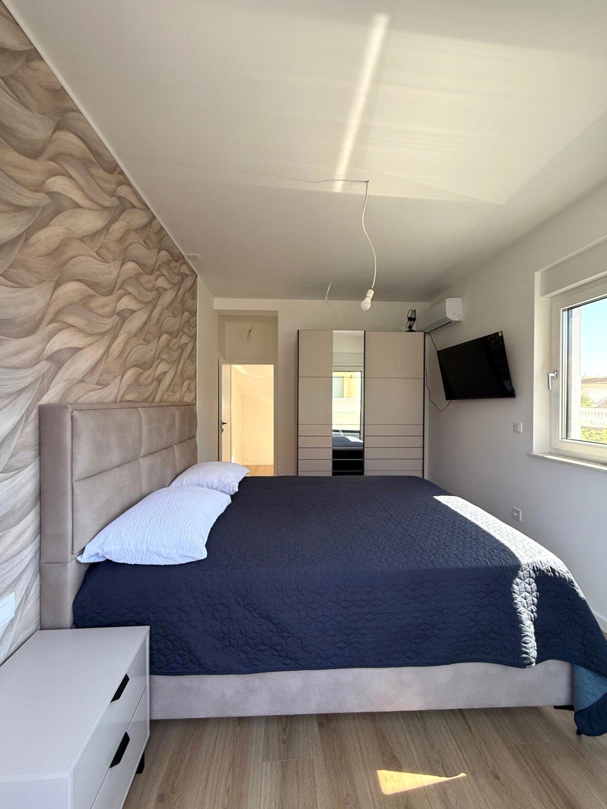 Nowoczesny dom w zabudowie bliźniaczej z widokiem na morze, kilka kroków od plaży Srima