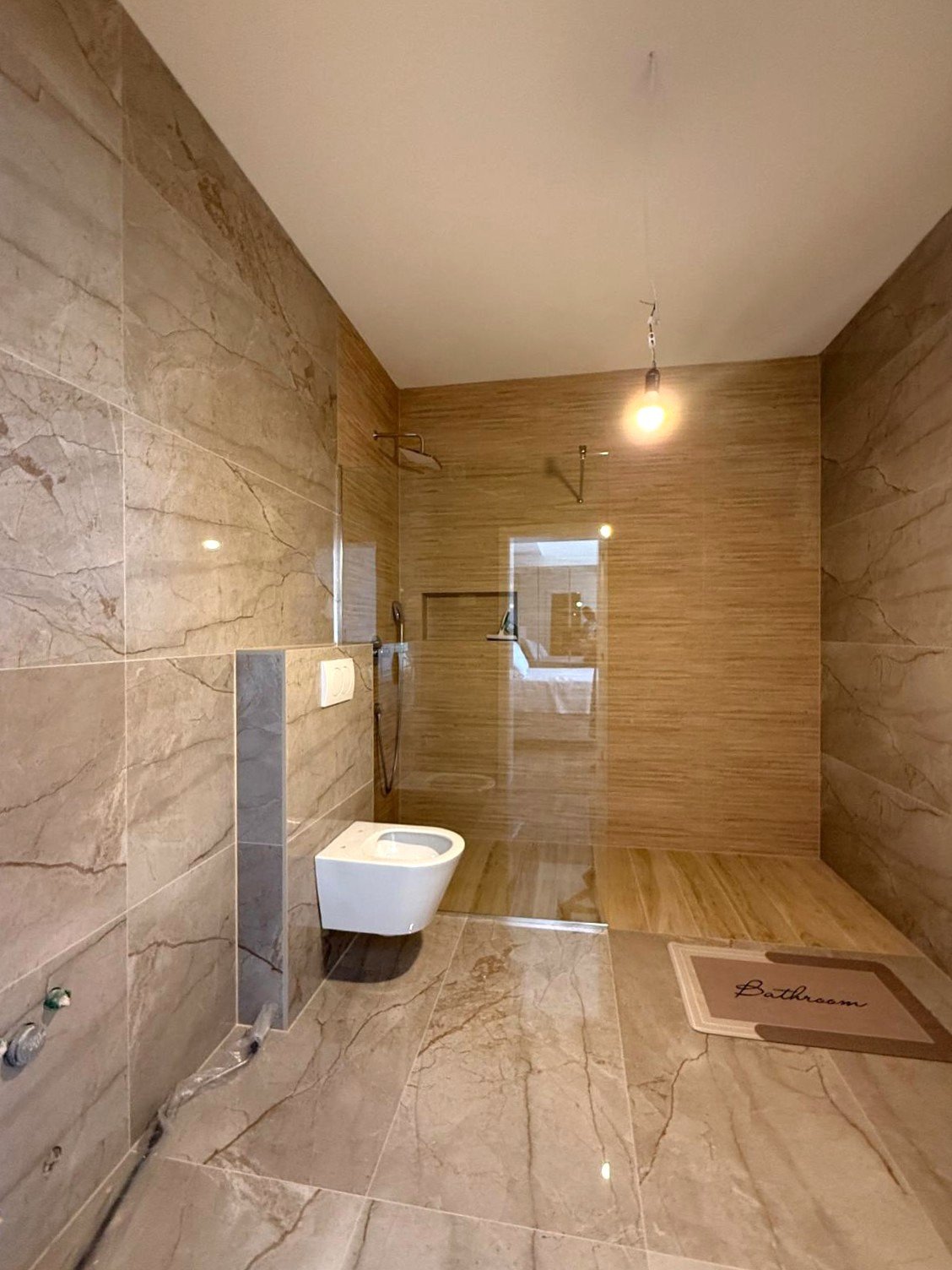 Nowoczesny dom w zabudowie bliźniaczej z widokiem na morze, kilka kroków od plaży Srima