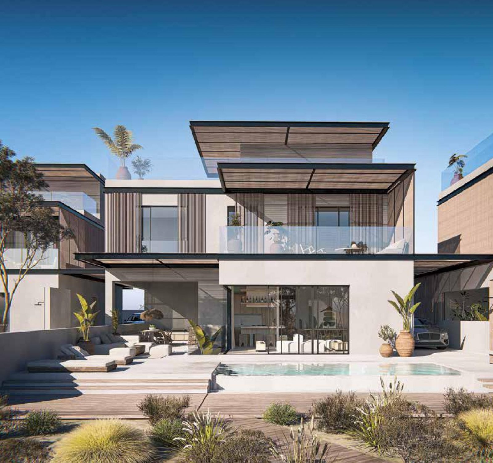 Luxuriöses 2+1-Apartment direkt am Strand in Protaras, hervorragende Infrastruktur