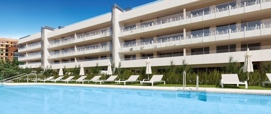 Premium-Apartment in einer erstklassigen Anlage direkt am Meer in Marbella – modernes Design und erstklassige Qualität.